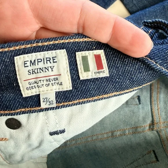 Levi's Dark Blue made and crated  Skinny Jeans - Picture 4 of 6